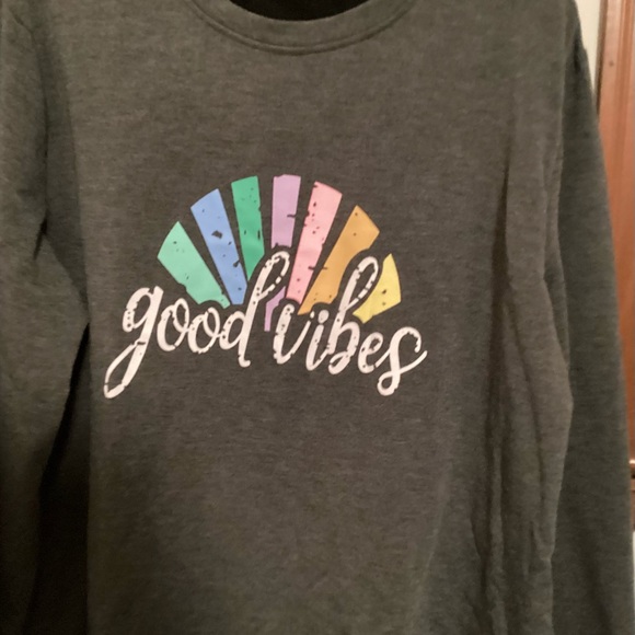 GOOD VIBES SWEATSHIRT. SIZE XXL. - Picture 2 of 3
